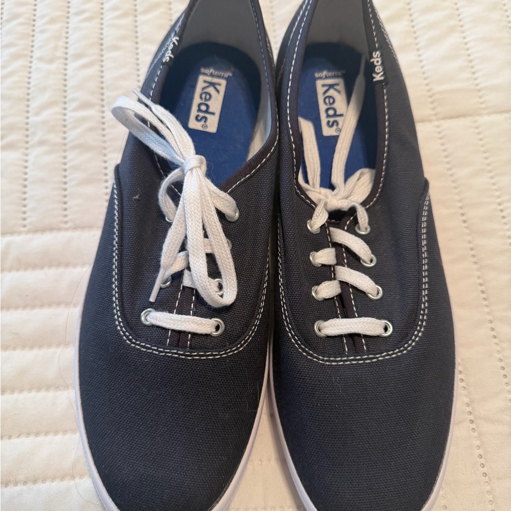 Keds Women's Navy Canvas Sneakers